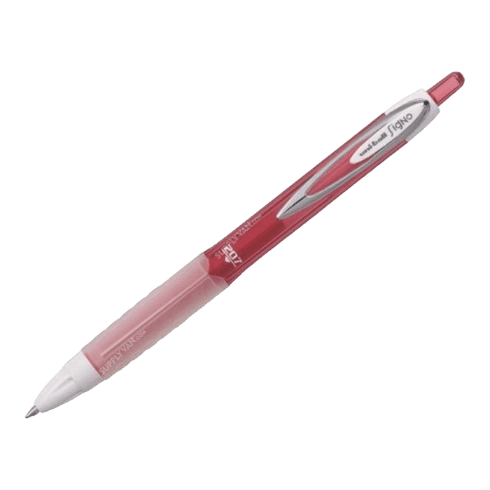 قلم Uniball Signo قابل للسحب أحمر UMN207F-RD 0.7 مم.