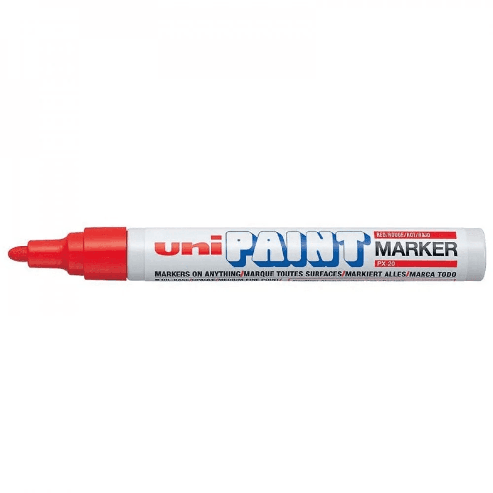 قلم تحديد دائم Uni Paint PX-20 أحمر 2.8 مم