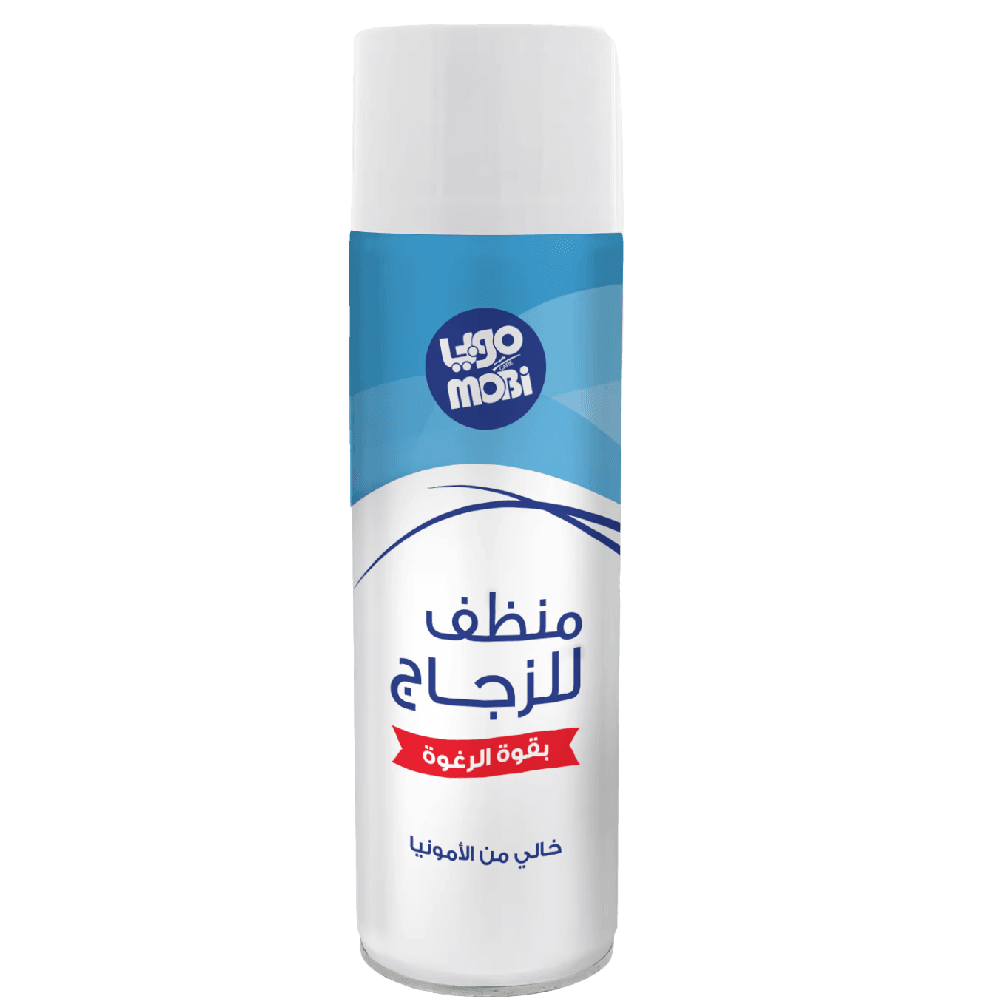 منظف زجاج رغوي من موبي 400 مل