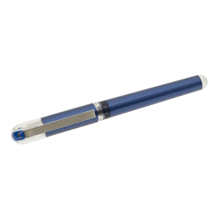 قلم Pentel حبر جل، قبضة هجينة Dx متوسط أزرق K230 1 مم.