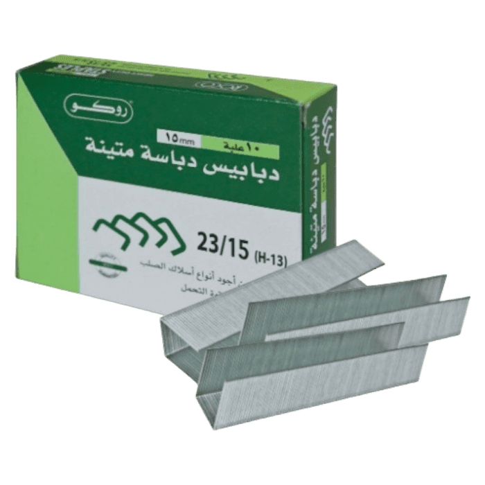 مجموعة دبابيس روكو شديدة التحمل 23/15 نصف شريط 1000 دبوس